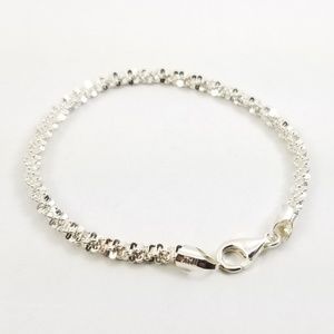 Sterling Silver Sparkling "Fireworks" Bracelet